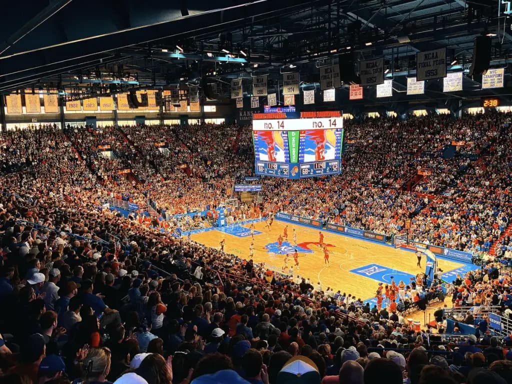 Allen Fieldhouse, Lawrence, KS