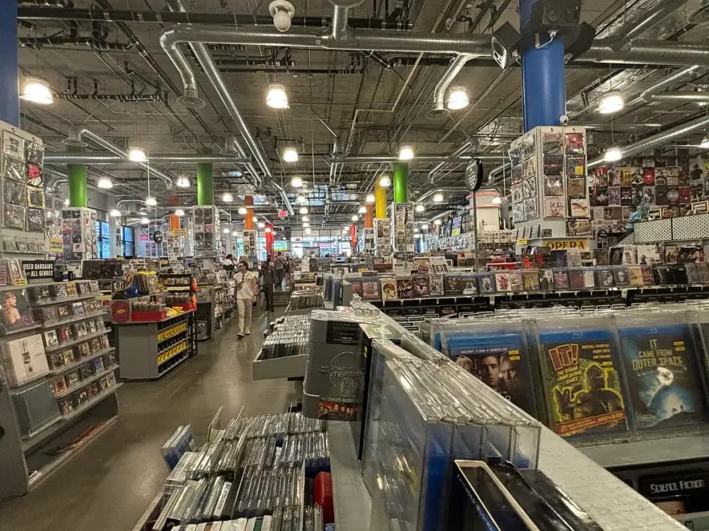 Amoeba Music Hollywood, Los Angeles, CA