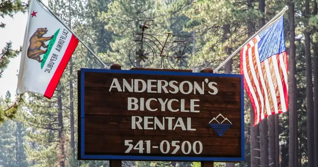 Anderson's Bicycle Rental, South Lake Tahoe, CA
