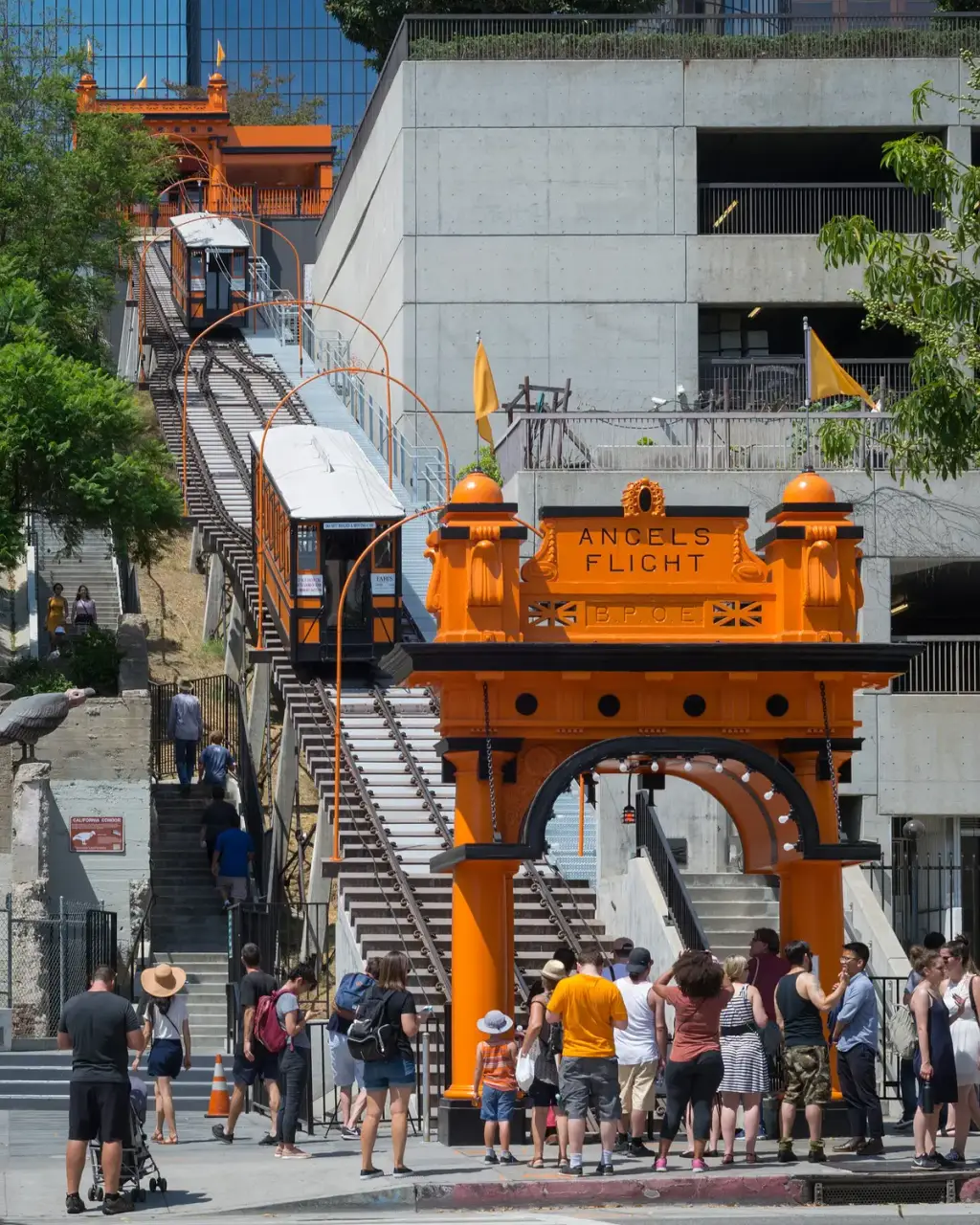 Angels Flight Railway, Los Angeles, CA