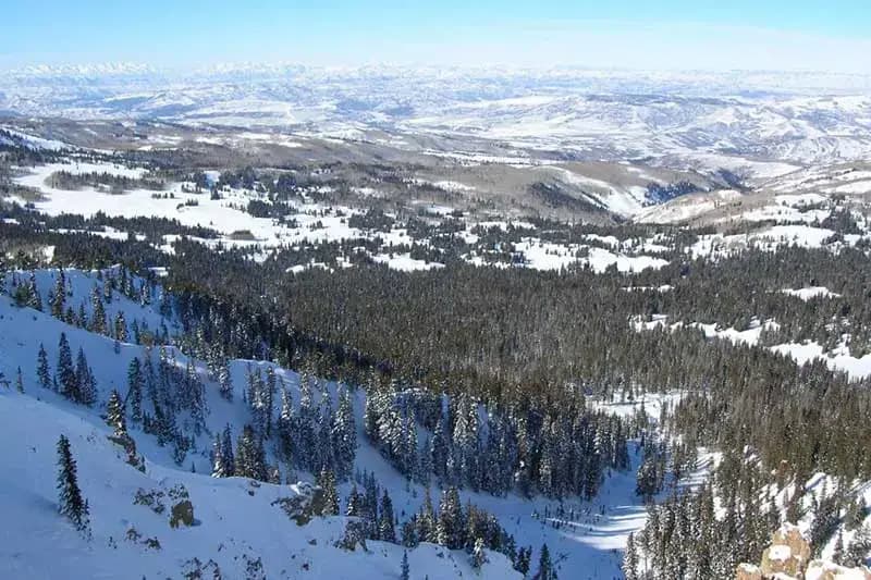 Backcountry Snowmobiling, Coalville, UT