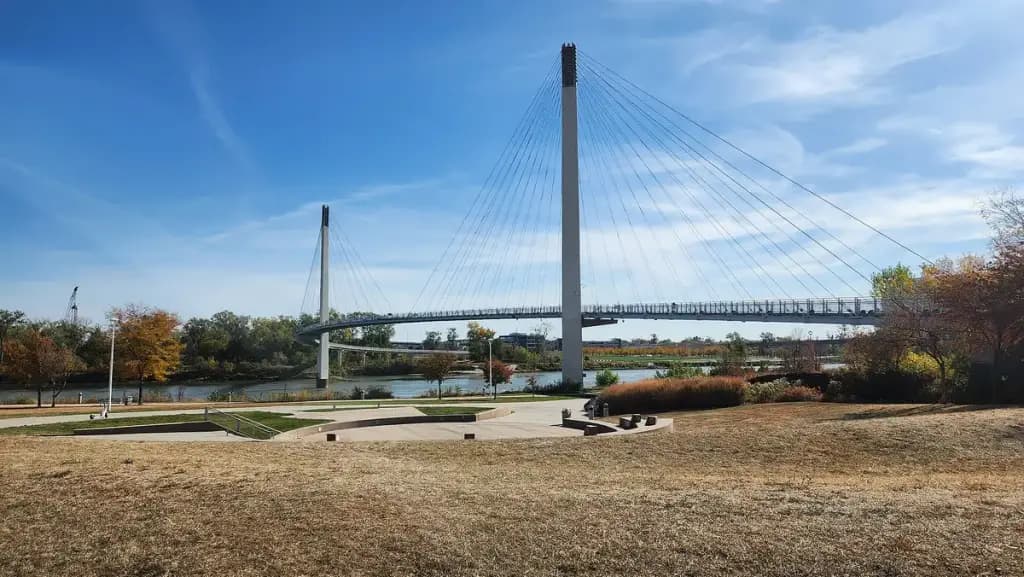 Bob Kerrey Pedestrian Bridge, Omaha, NE