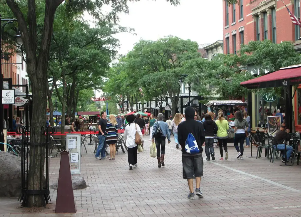 Church Street Marketplace, Burlington, VT