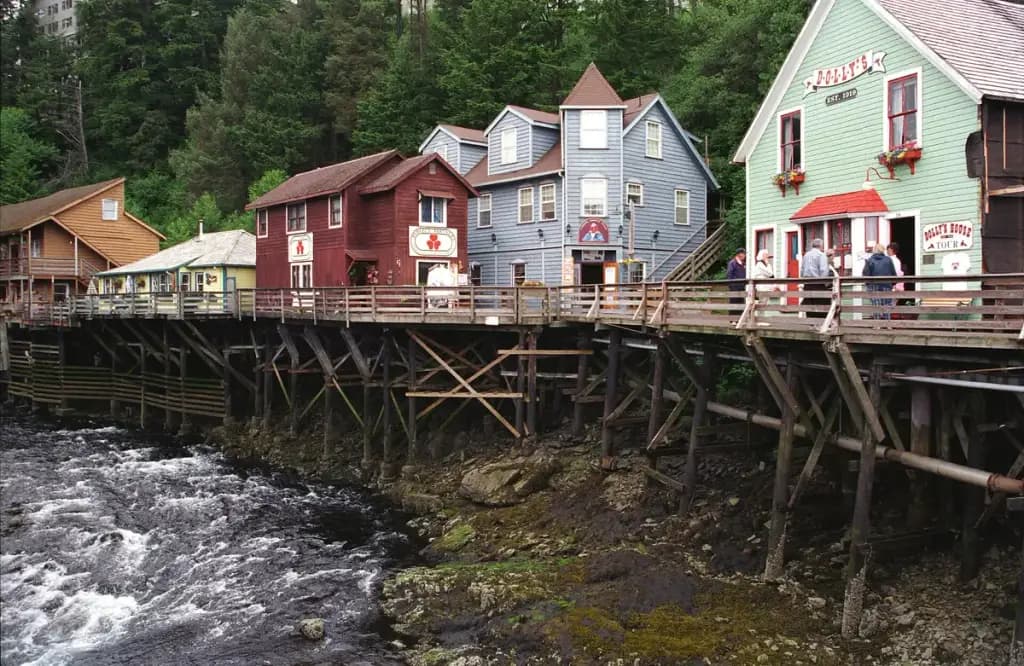 Creek Street, Ketchikan, AK
