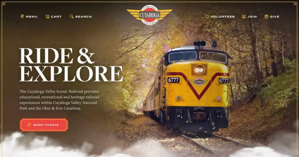 Cuyahoga Valley Scenic Railroad, Independence, OH