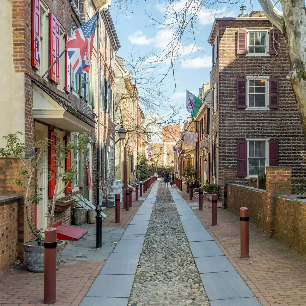 Elfreth's Alley, Philadelphia, PA
