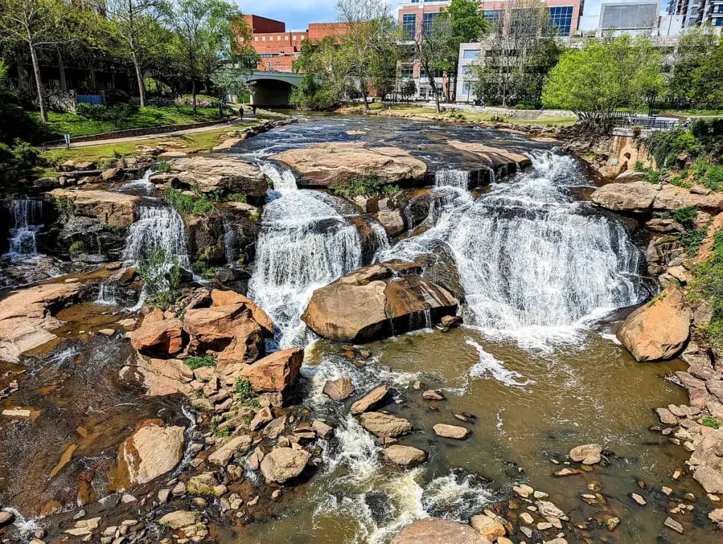 Falls Park on the Reedy, Greenville, SC