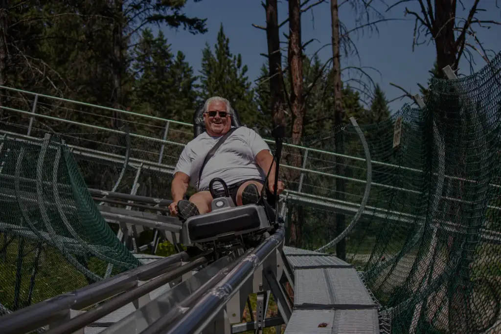 Flathead Lake Alpine Coaster, Lakeside, MT