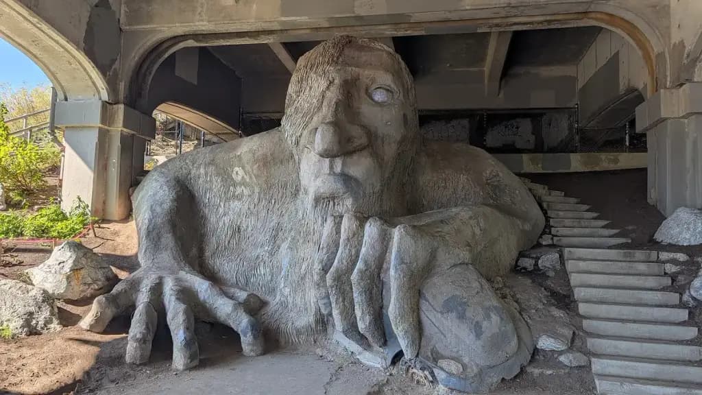 Fremont Troll, Seattle, WA