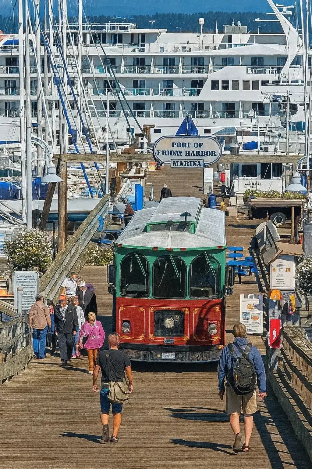 Friday Harbor Jolly Trolley, Friday Harbor, WA