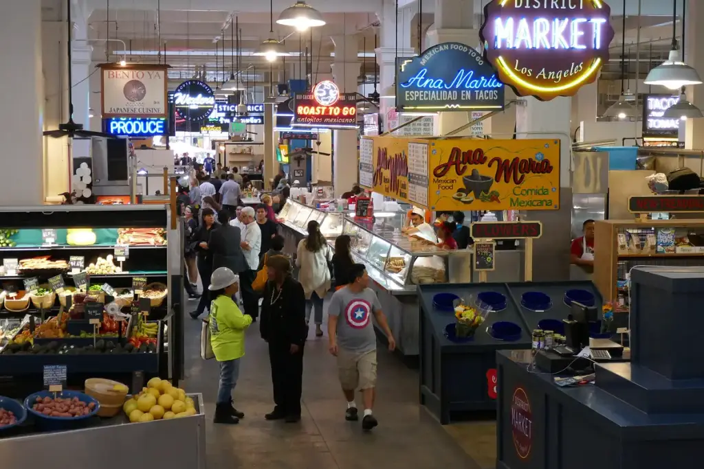 Grand Central Market, Los Angeles, CA