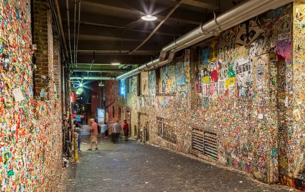 Gum Wall, Seattle, WA
