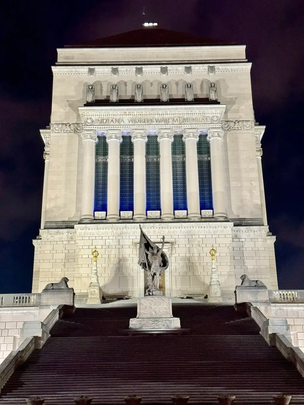 Indiana War Memorial, Indianapolis, IN