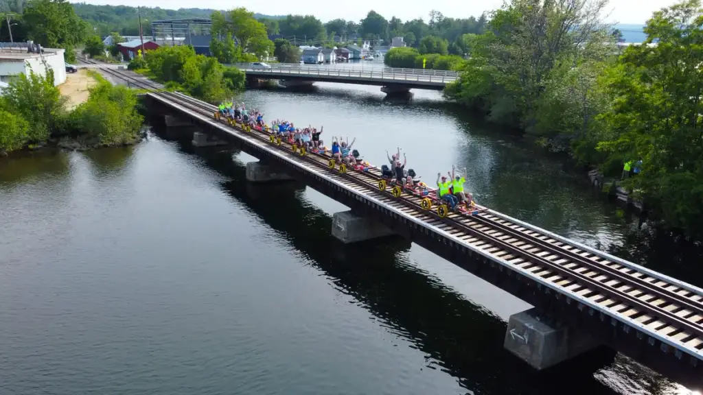 Laconia Rail Bikes, Laconia, NH