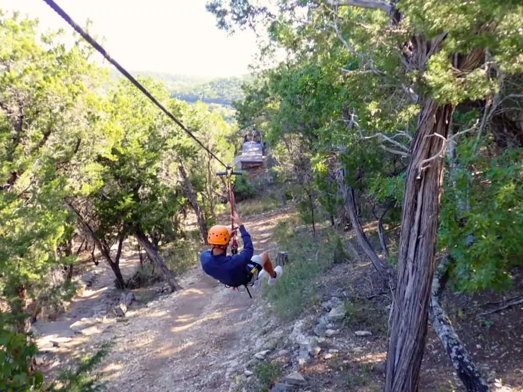 Lake Travis Zipline Adventures, Volente, TX