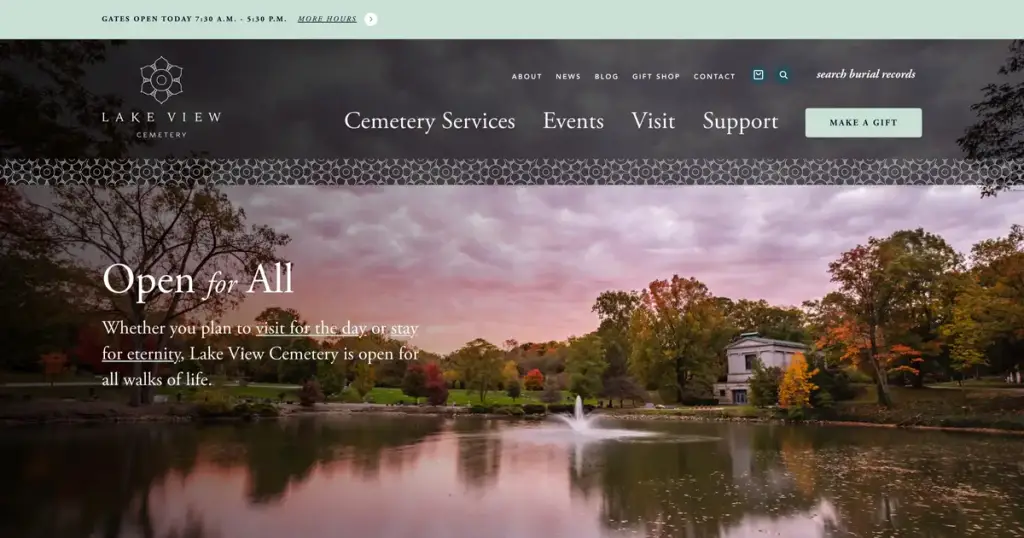 Lake View Cemetery, Cleveland, OH