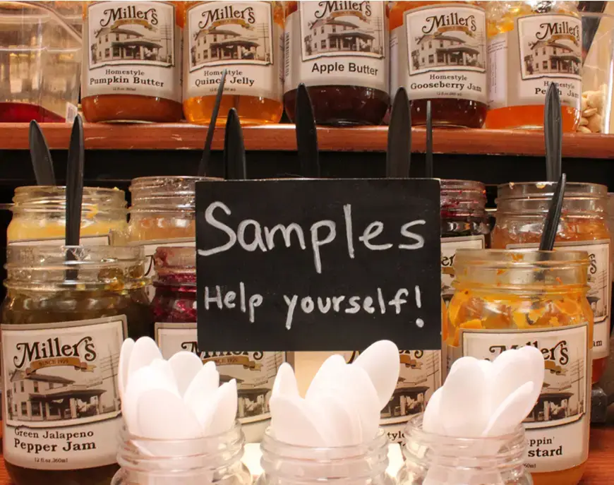 Locally Made Food Shop at Miller's, Ronks, PA