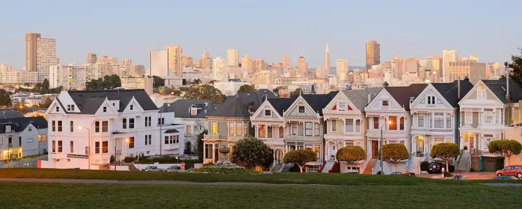 Painted Ladies, San Francisco, CA