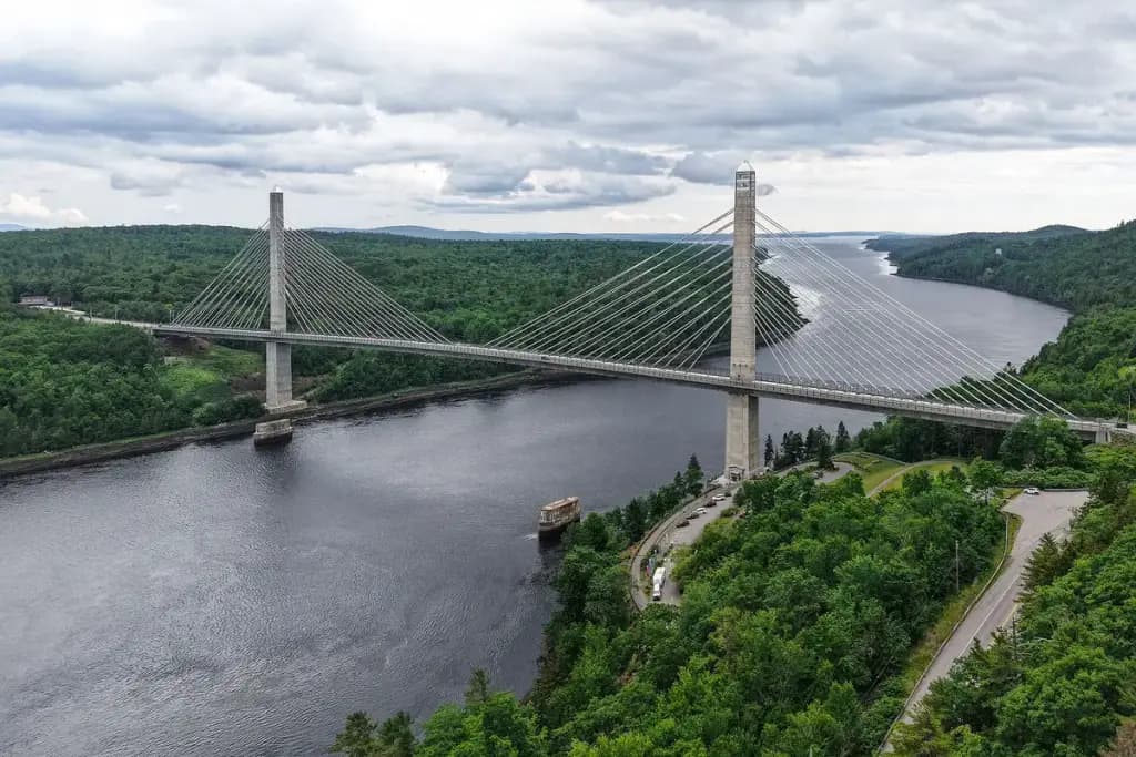 Penobscot Narrows Bridge and Observatory, Prospect, ME