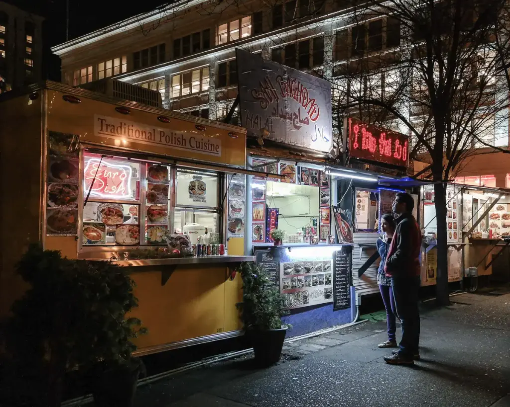 Portland Food Cart Pods, Portland, OR