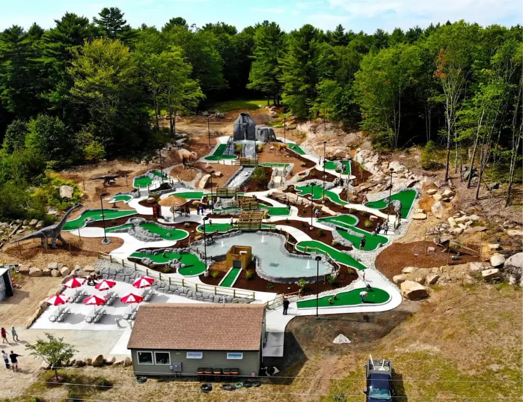 Raptor Falls Mini Golf & Ice Cream, Arundel, ME
