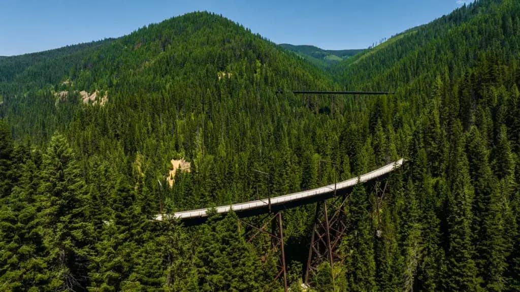 Route of the Hiawatha, Wallace, ID