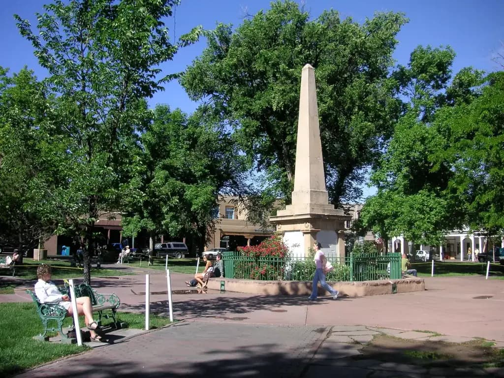 Santa Fe Plaza, Santa Fe, NM
