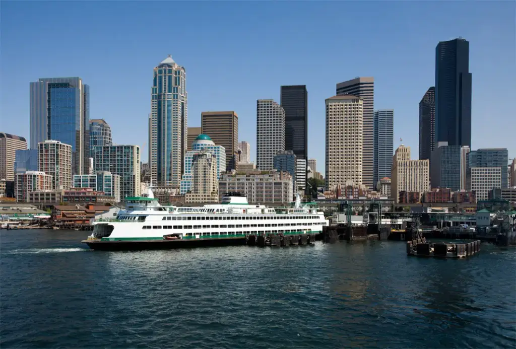Seattle-Bainbridge Island Ferry, Seattle, WA