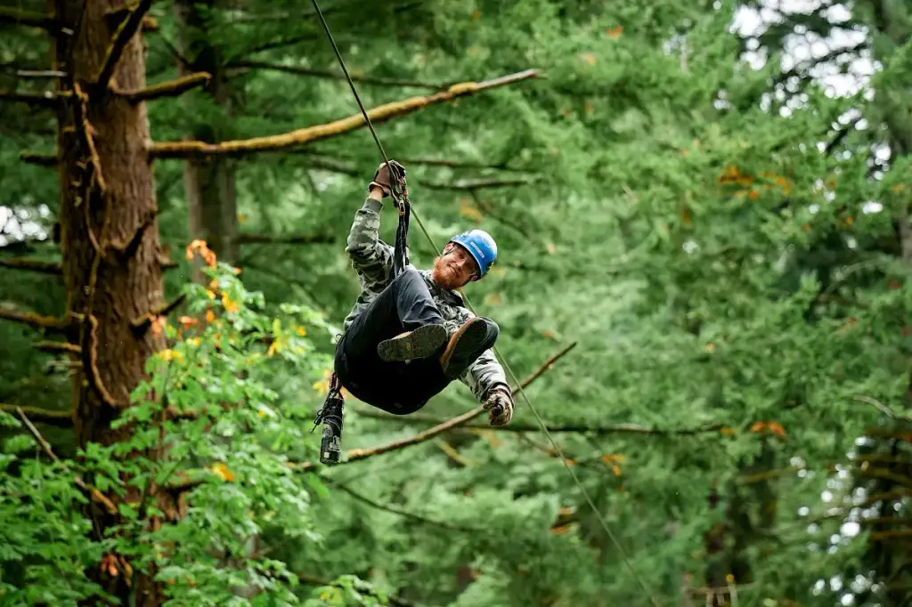 Skamania Lodge Zip Line Tour, Stevenson, WA