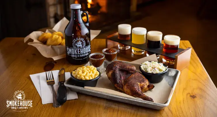 Smokehouse BBQ & Brews at Plain & Fancy Farm, Bird-in-Hand, PA