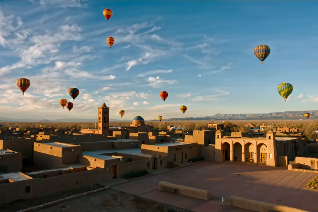 Albuquerque & Santa Fe skyline