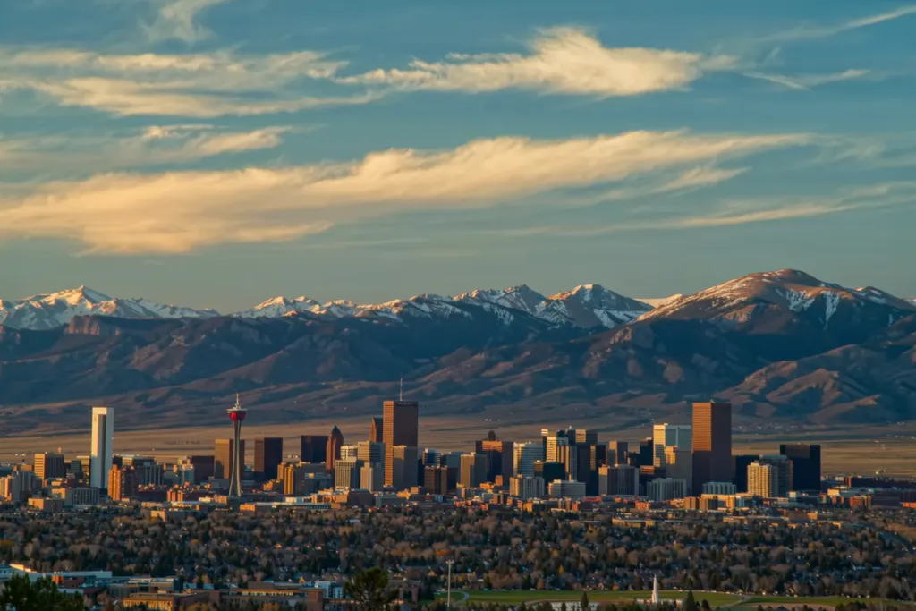 Denver & the Front Range skyline