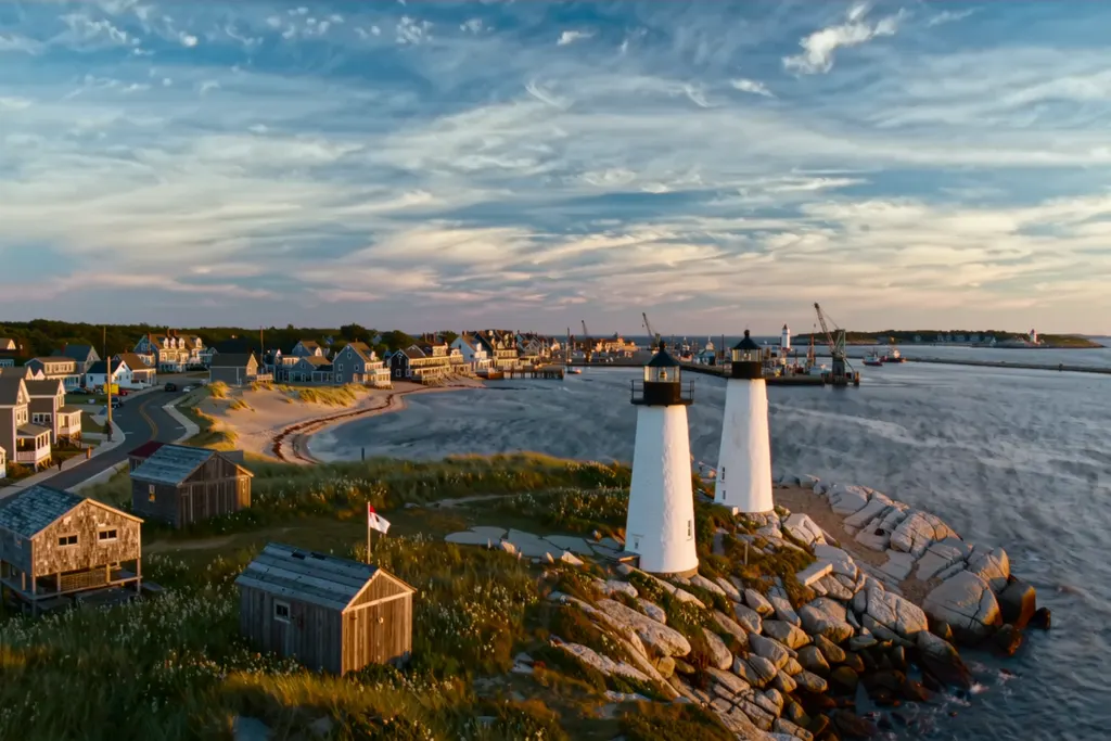 Southern Maine Coast skyline