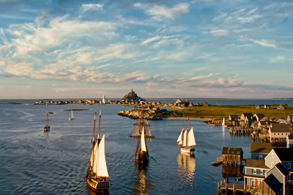 Mystic & the Connecticut Shore skyline
