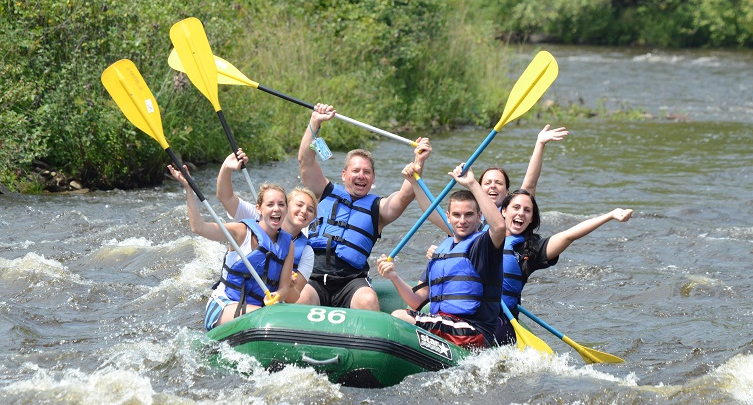 Whitewater Rafting Adventures and Pocono Mountain Paintball