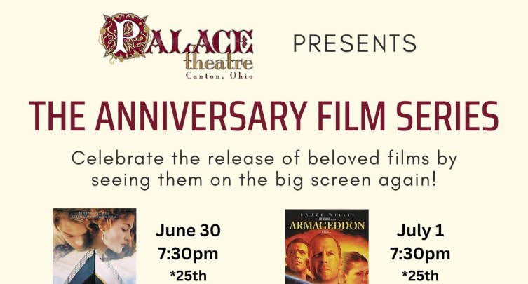Anniversary Film Series at the Canton Palace Theatre