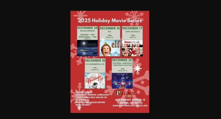 2025 Holiday Movie Series