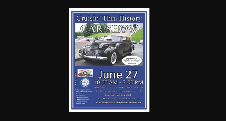 Annual Cruisin' Thru History Car Show