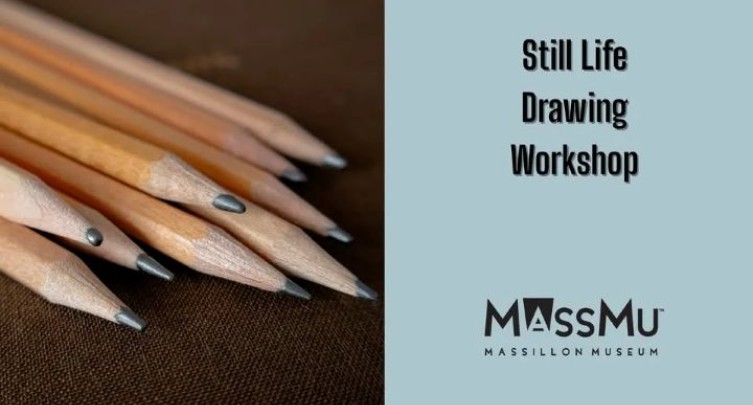 Still Life Drawing Workshop with Angelina Virginis (Grades 4 - 8)