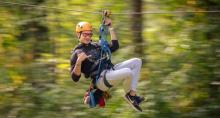 Ziplines and Outdoor Adventures at Refreshing Mountain