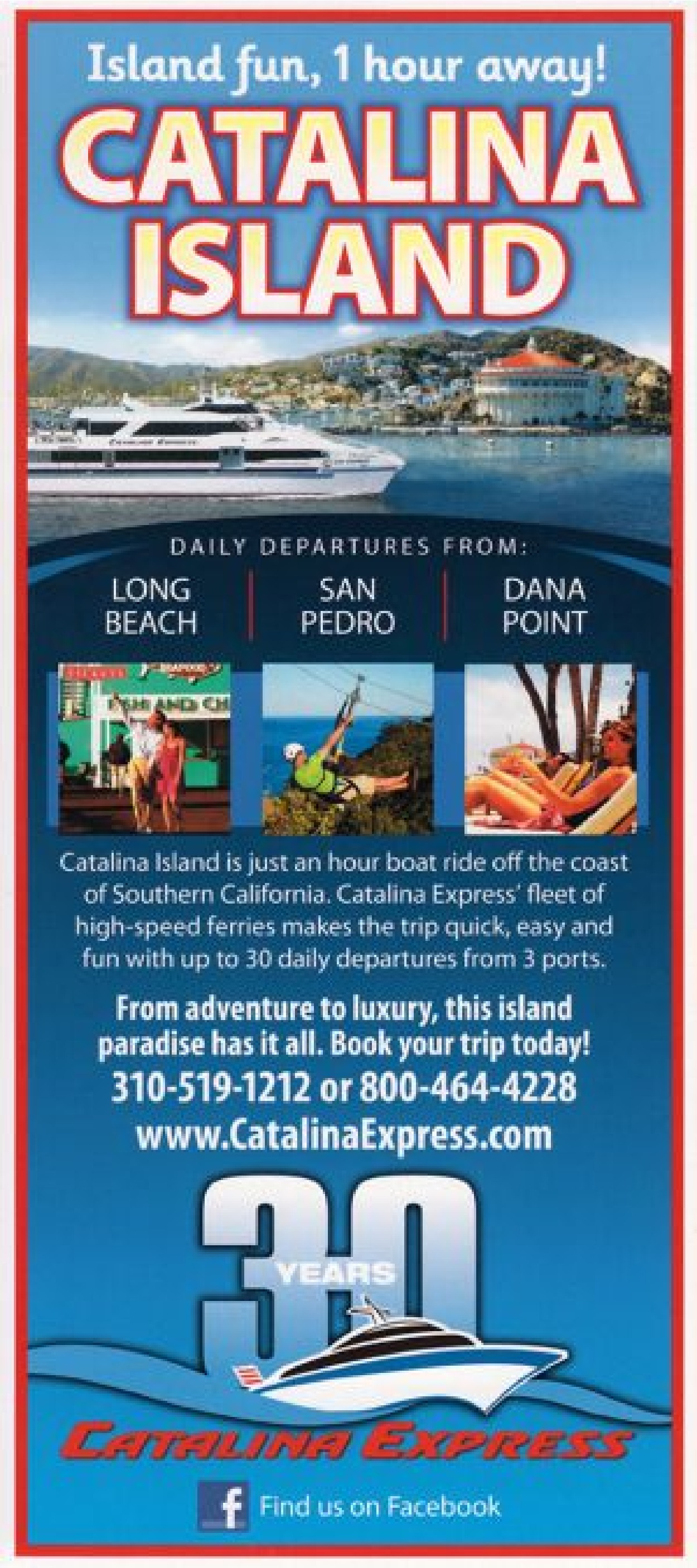 Catalina Express Catalina Island San Pedro, CA