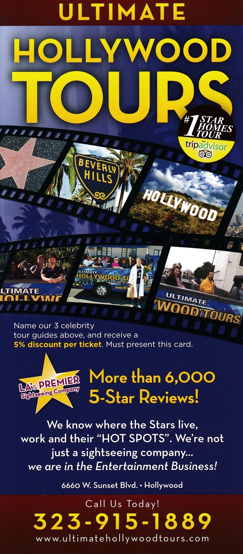 ultimate hollywood tours promo code