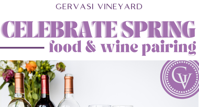 Celebrate Spring Wine Pairing