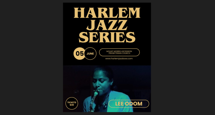 Harlem Jazz Series: Lee Odom