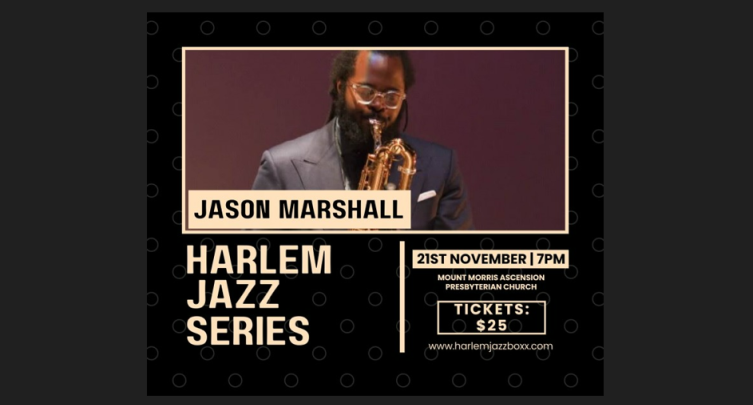 Harlem Jazz Series: Jason Marshall