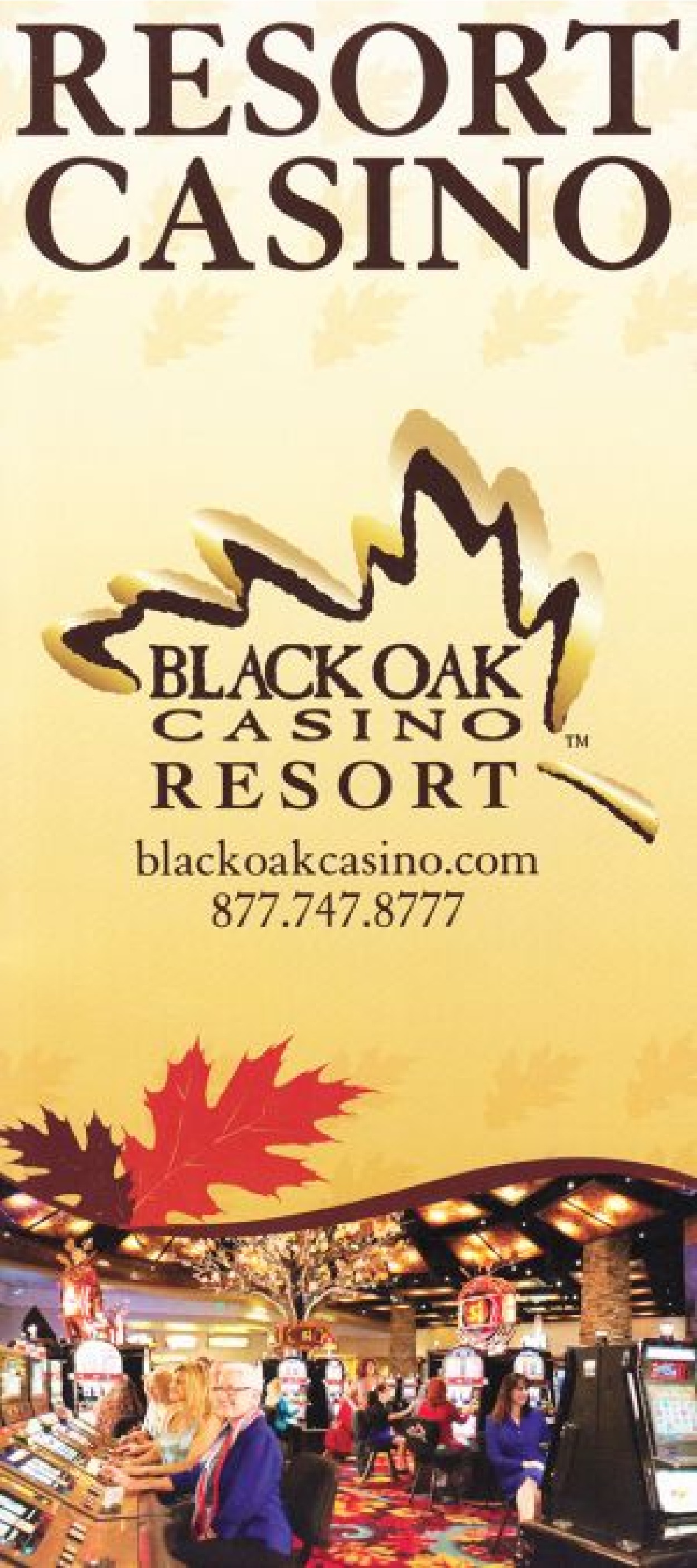 black oak casino buffet