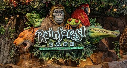 Rainforest Cafe - Woodfield Mall | Schaumburg, IL - visitorfun.com