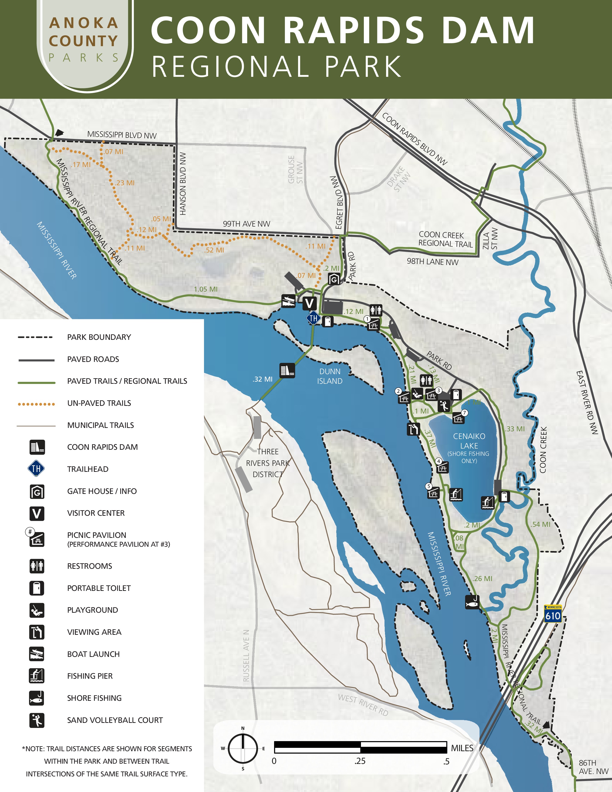 East Coon Rapids Dam Regional Park | Coon Rapids, MN - visitorfun.com