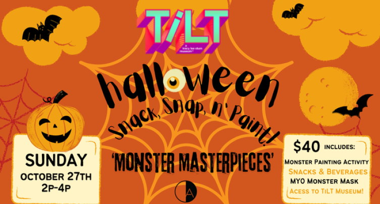 TiLt Snap Snack, n' Paint: Monster Masterpieces