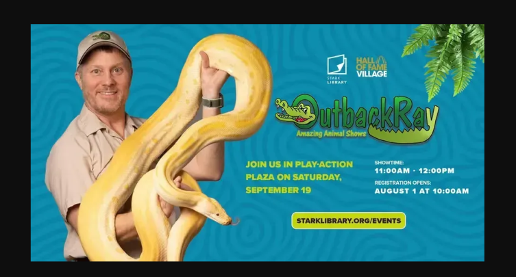 Outback Ray - Amazing Animal Show!